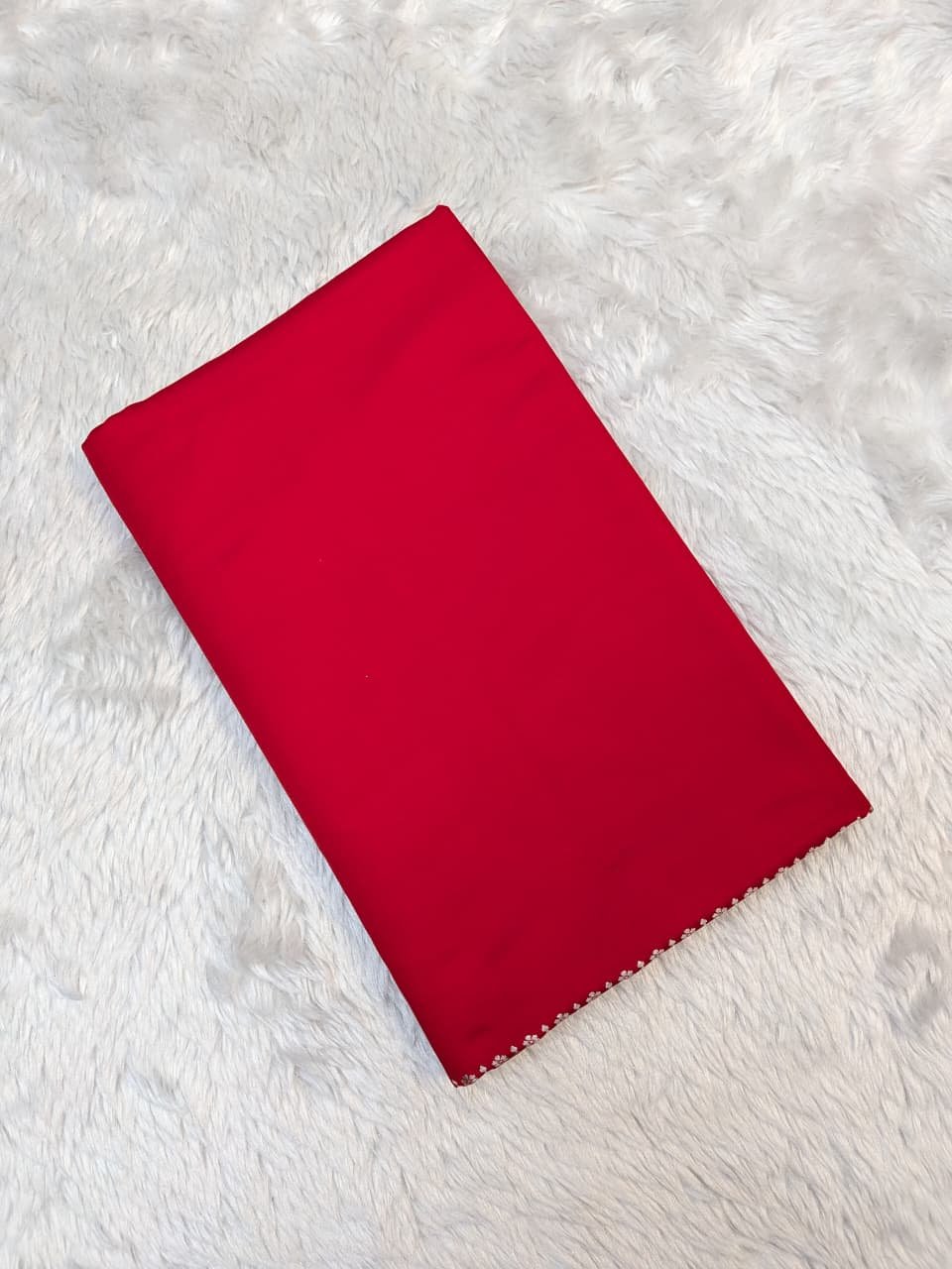 Mashru Silk Body Plain Blouse Design Saree - Image 4