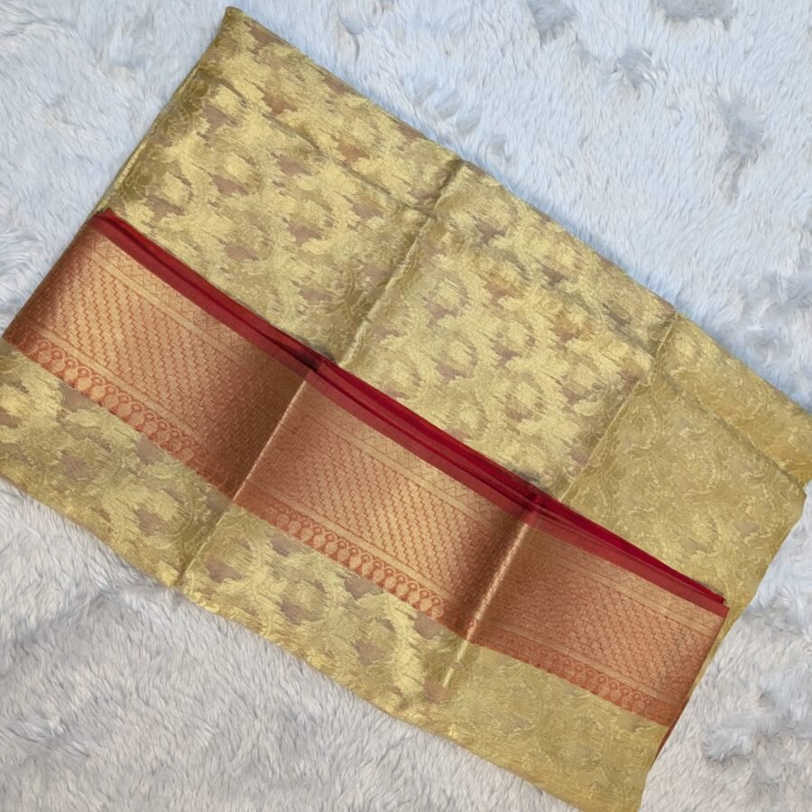 Pure Organza Patli Design Saree