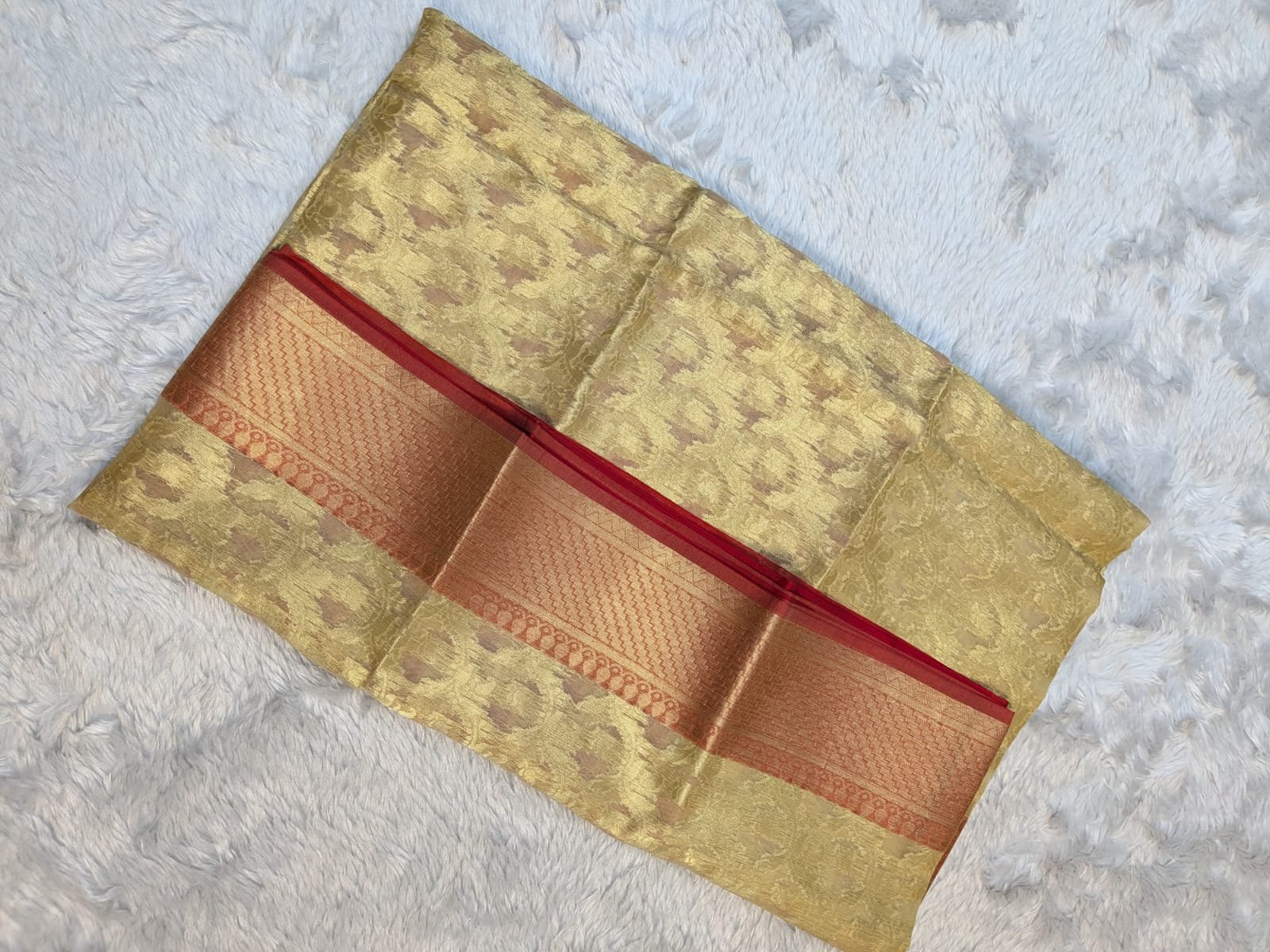 Pure Organza Patli Design Saree