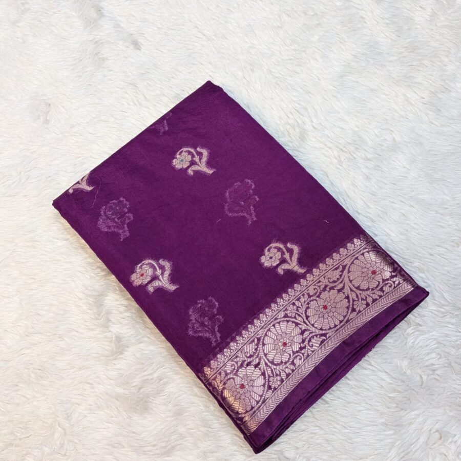 Semi Georgette Silk Saree