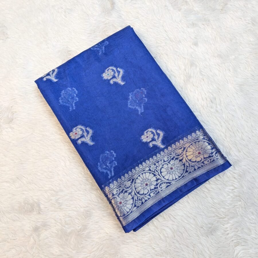 Semi Georgette Silk Saree