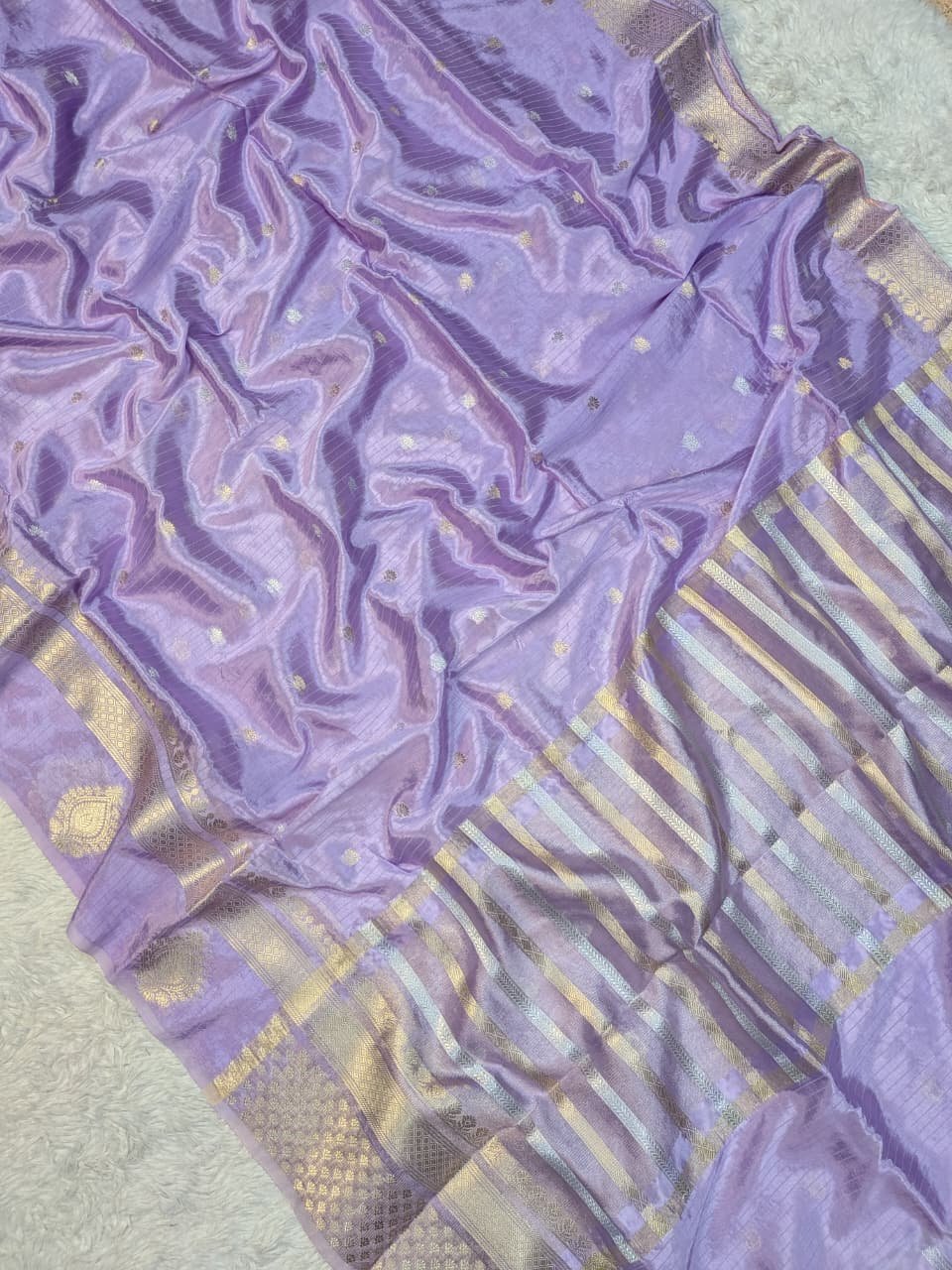 Russian Paper Silk Saree - Image 4