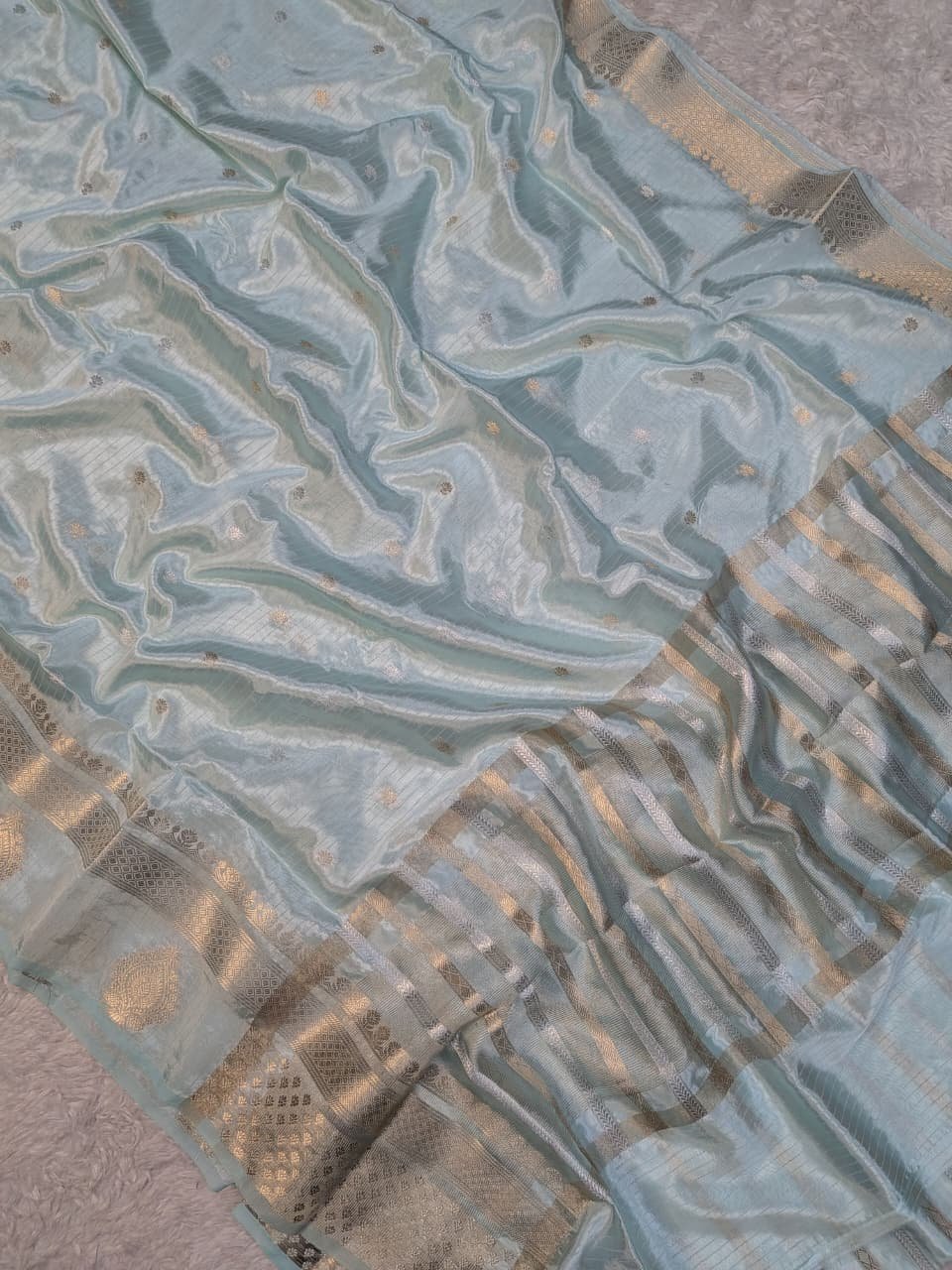 Russian Paper Silk Saree - Image 3