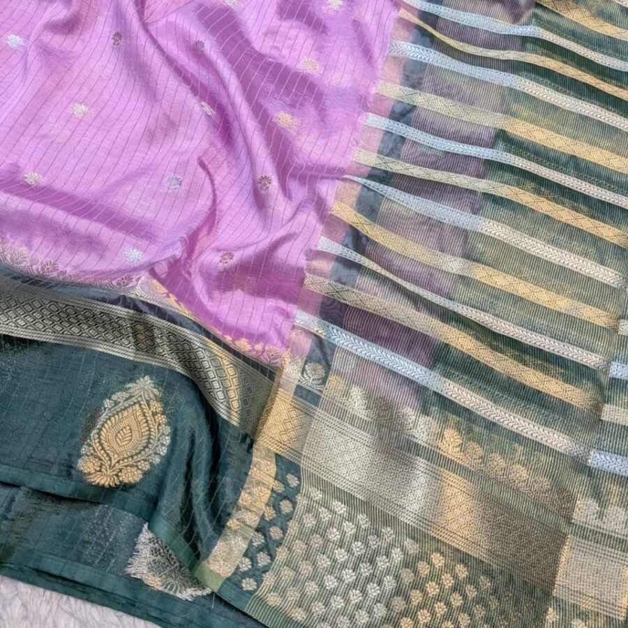 Russian Paper Silk Saree