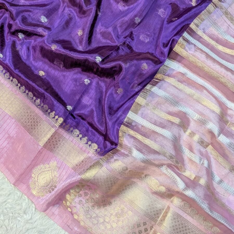 Russian Paper Silk Saree