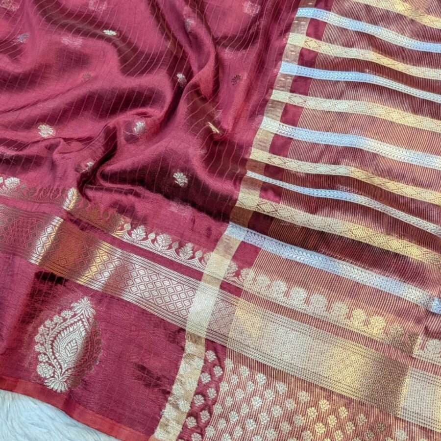 Russian Paper Silk Saree