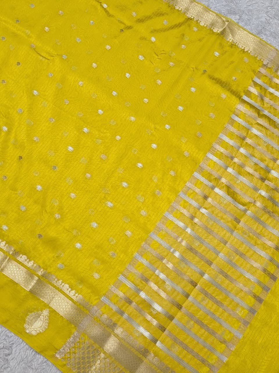 Russian Paper Silk Saree - Image 6