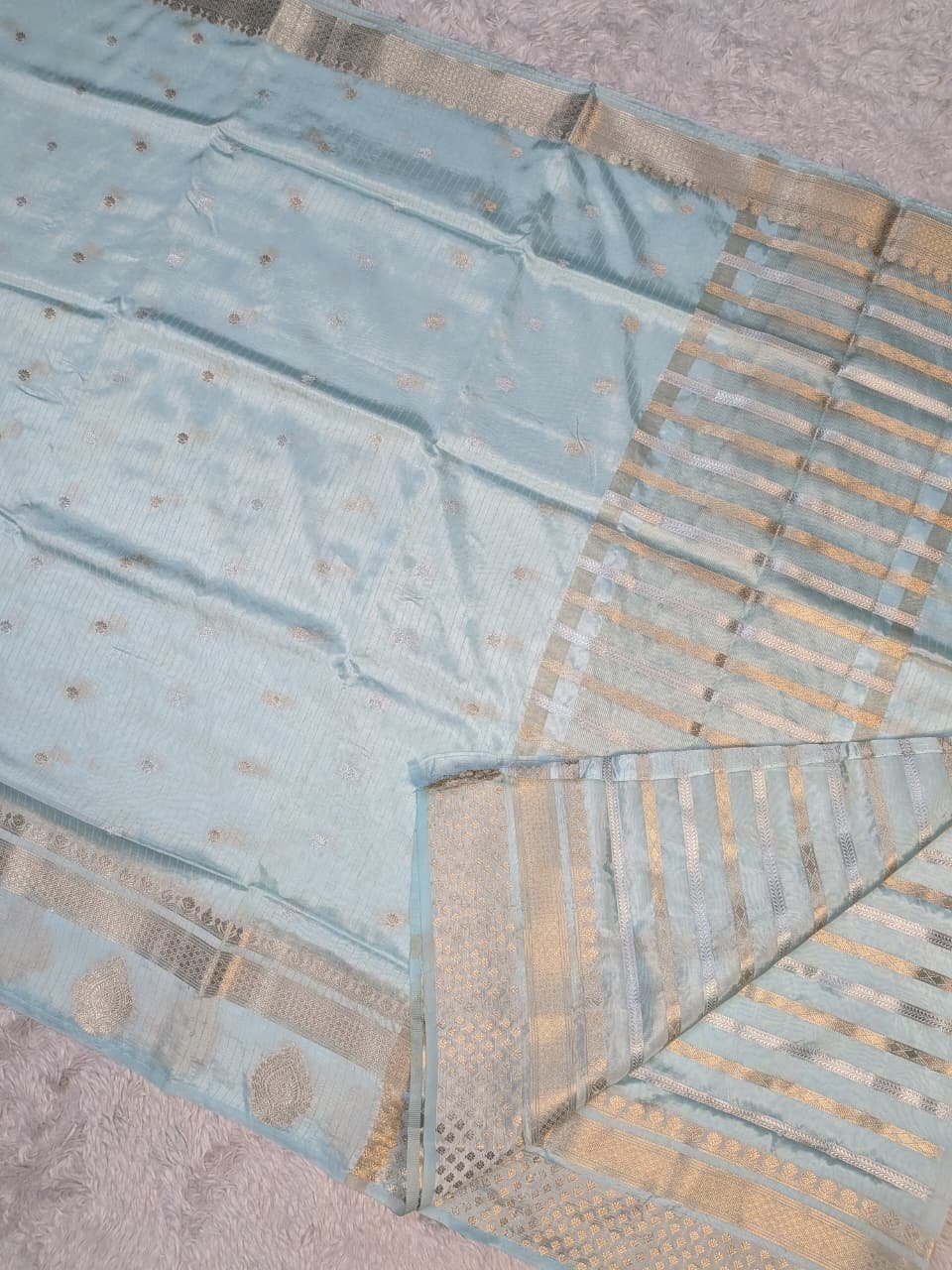 Russian Paper Silk Saree - Image 2